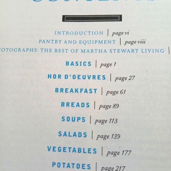 The Martha Stewart Living Cookbook - Vintage 2000 Hardcover Dust Jacket - Picture 10 of 15